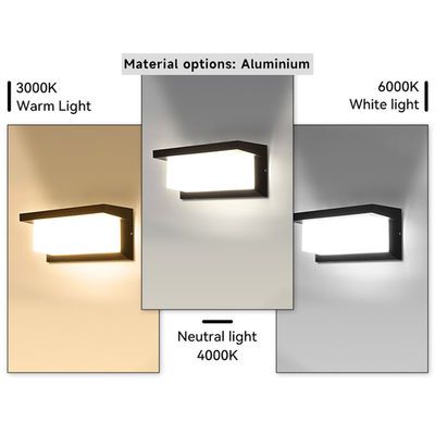 8W LED εσωτερικό φως τοίχου με σύγχρονο σχεδιασμό και θερμοκρασία χρώματος 3000K/4000K/6500K