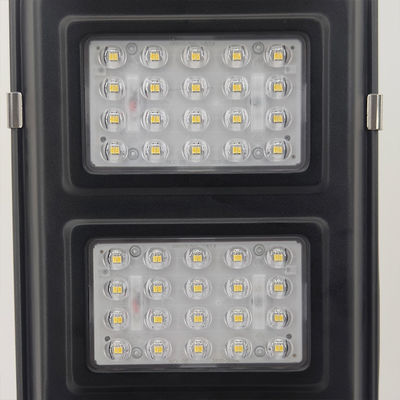 60w Ηλιακό φως υψηλής ισχύος LED Street Light Σκοτεινό γκρι Ηλιακό φως Φωτός από πεταμένο αλουμίνιο