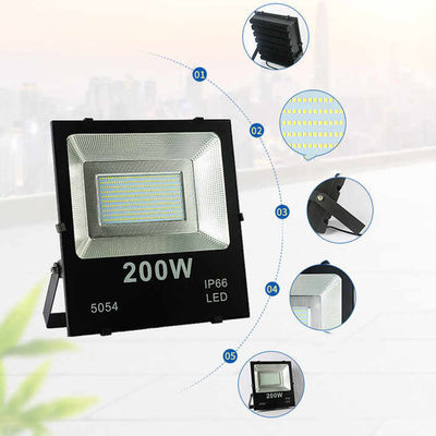Αλουμίνιο 20W 30W 50W 100W 150W 200W 300W LED φωτισμός πλημμύρας για τοποθεσίες διοδίων