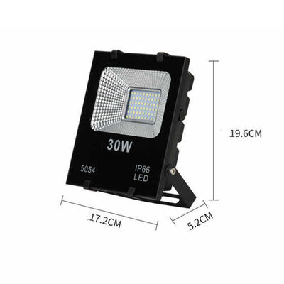 Αλουμίνιο 20W 30W 50W 100W 150W 200W 300W LED φωτισμός πλημμύρας για τοποθεσίες διοδίων