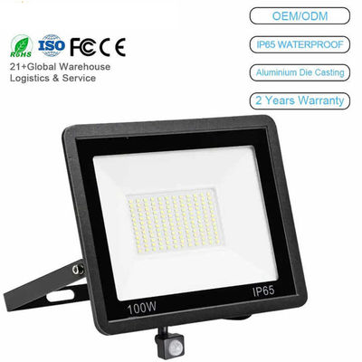 Υψηλής ισχύος 50W 100W IP65 LED φωτισμός πλημμύρας για εξωτερικό φωτισμό σταδίου ασύρματο χρώμα λευκό
