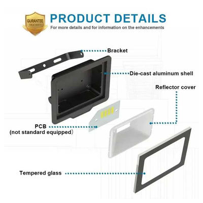 Υψηλής ισχύος 50W 100W IP65 LED φωτισμός πλημμύρας για εξωτερικό φωτισμό σταδίου ασύρματο χρώμα λευκό