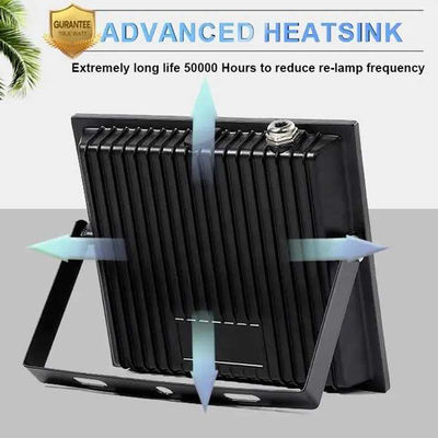 Υψηλής ισχύος 50W 100W IP65 LED φωτισμός πλημμύρας για εξωτερικό φωτισμό σταδίου ασύρματο χρώμα λευκό