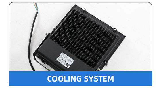 100W εξωτερικό LED φως πλημμύρας IP65 αδιάβροχο με αισθητήρα 6500K 10000Lm Φως ασφαλείας Λευκό φως πλημμύρας