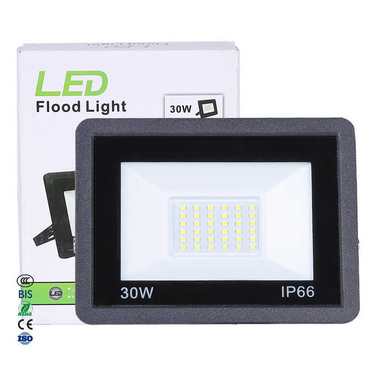 Φωτός φωτεινής ροής lm 17000 10W 20W 30W 50W 150W 200W Φωτός πλημμύρας για εξωτερικό φωτισμό